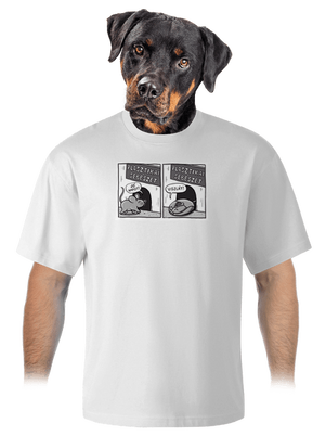 unisex túlméretezett póló