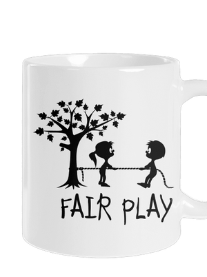 Fair play hagyományos bögre White