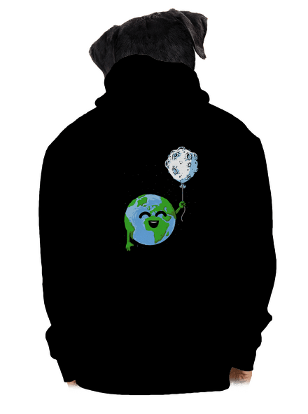 Ballon cipzáras férfi pulóver Black