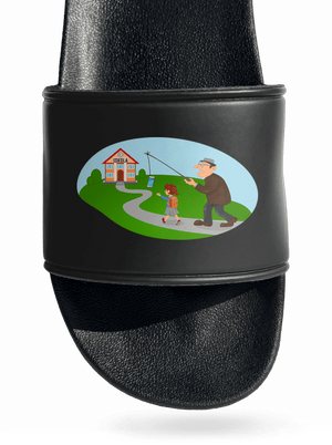 Vissza az iskolába papucs Black