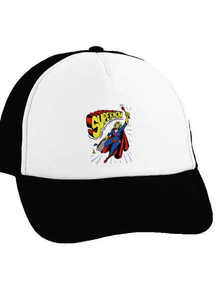 Supermom teherautós sapka Black cap