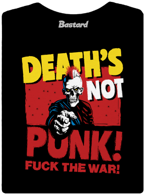 Death's not punk prémium női póló Black