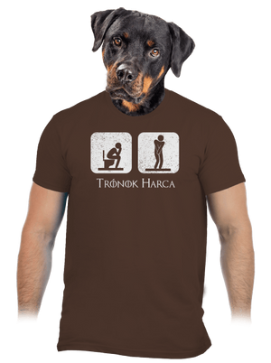 Trónok Harca férfi póló Brown