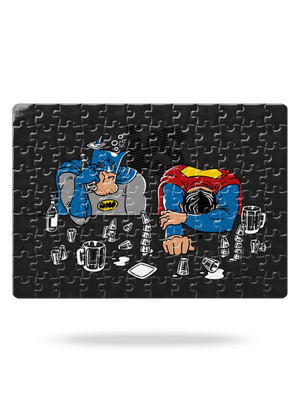 A szuperhősök harca kirakós White