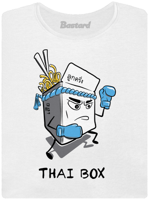 Thai box prémium női póló White