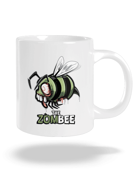 ZomBee nagy bögre White