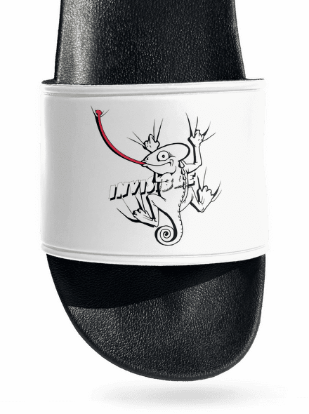 Invisible chameleon papucs White
