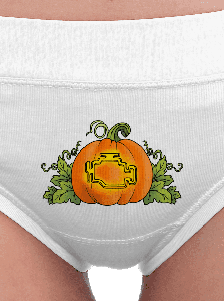 Kísérteties Halloween női bugyik White