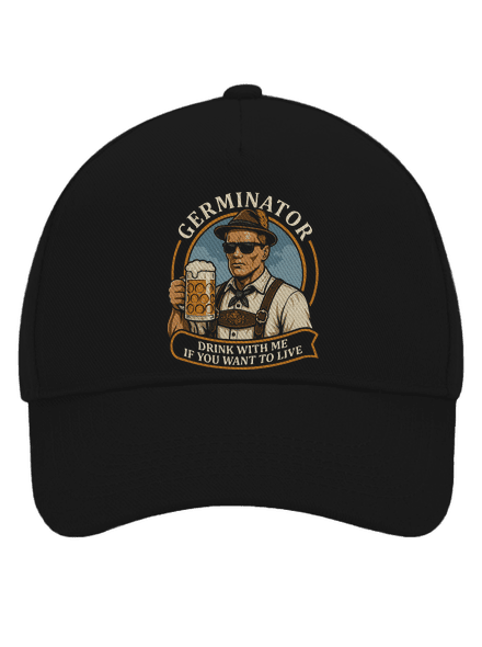 Germinator baseballsapka Black