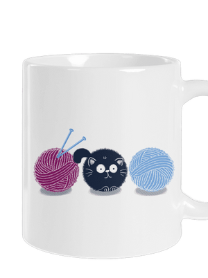 Macska hagyományos bögre White