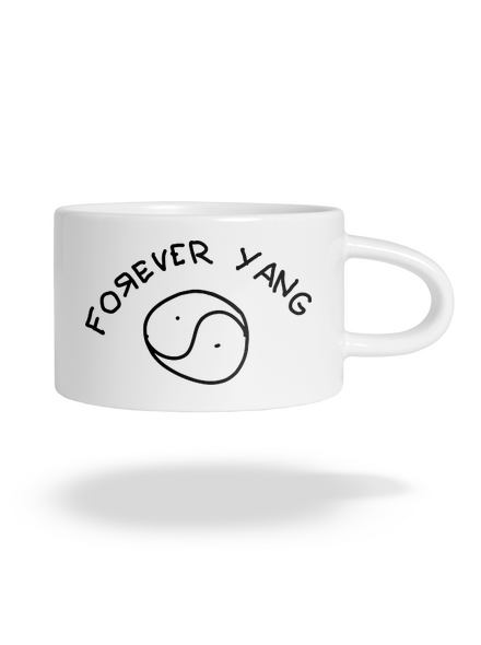 Forever Yang macaron bögre White