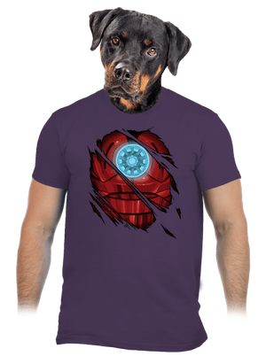 Ironman férfi póló Urban Purple