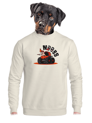 Monster stroller unisex crewneck Off White