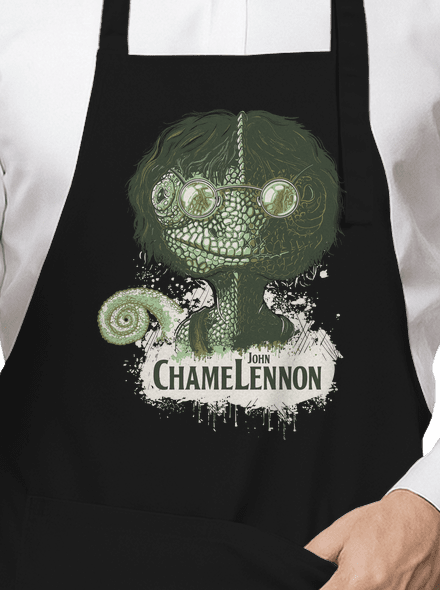  ChameLennon kötény Black
