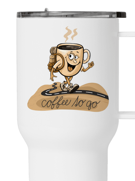 Coffee to go termosz bögre White