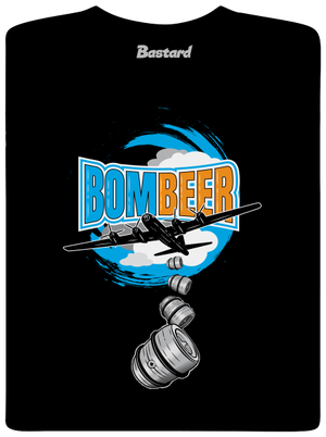 BomBeer férfi hosszú ujjú póló Black