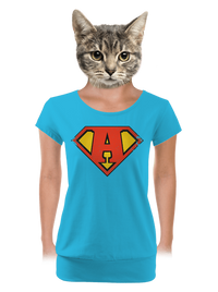 női póló elasztikus alsó szegéllyel