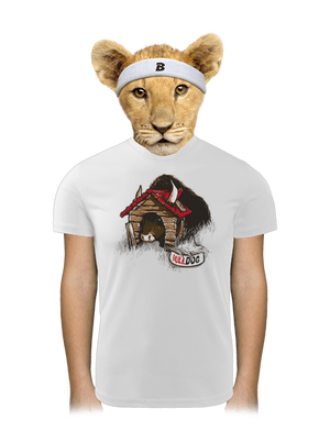 Bulldog gyerek sport póló White