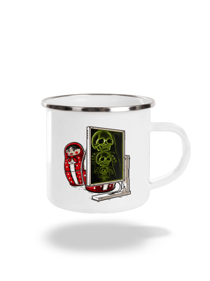 Röntgen Matryoshka pléhbögre White