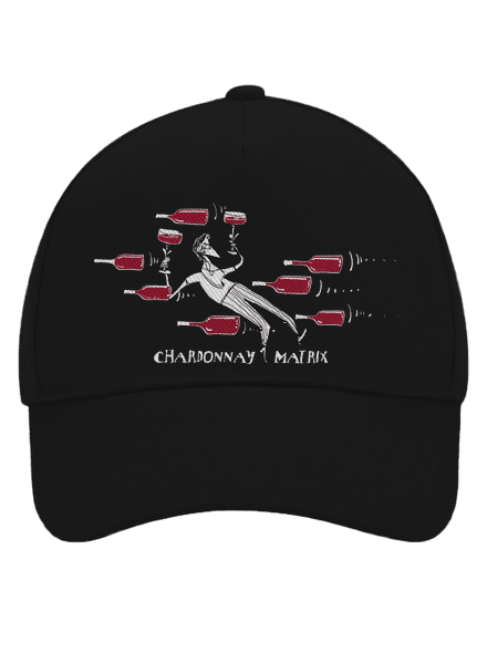 Chardonnay matrix baseballsapka Black