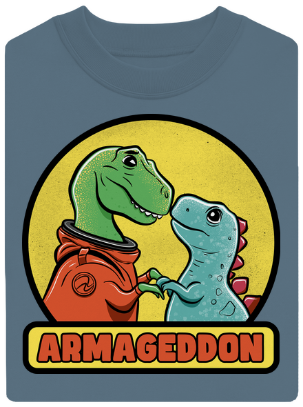 Armageddon unisex crewneck Nordic Blue