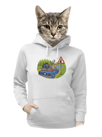 női kenguruzsebes pulóver