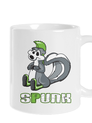 Spunk hagyományos bögre White