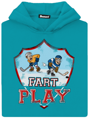 Fart Play gyerek kenguruzsebes pulóver Hawaiian Blue