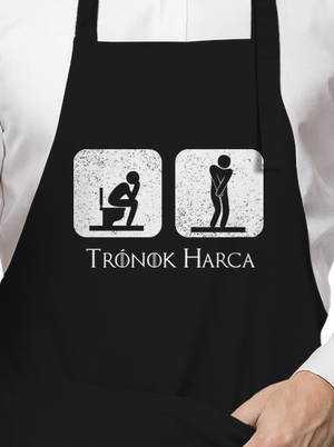 Trónok Harca kötény Black