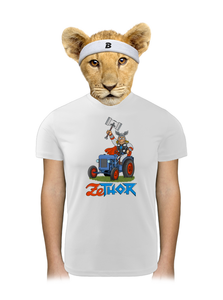 ZeThor gyerek sport póló White