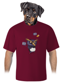 unisex túlméretezett póló