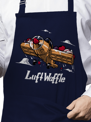 Luftwaffle kötény Navy