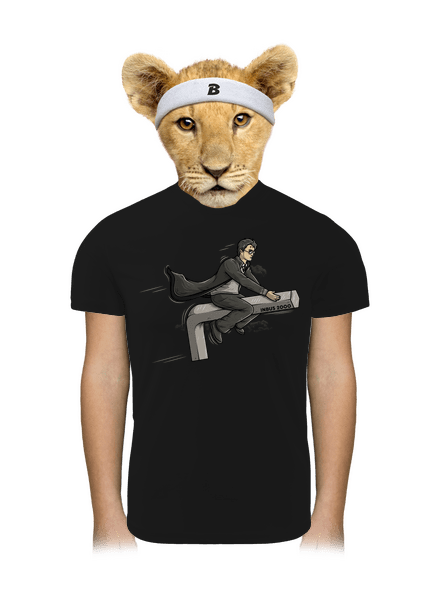 Harry az imbuszon gyerek sport póló Black