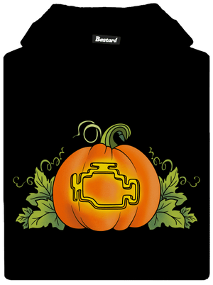 Kísérteties Halloween gyerek kenguruzsebes pulóver Black