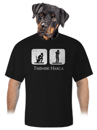 unisex túlméretezett póló