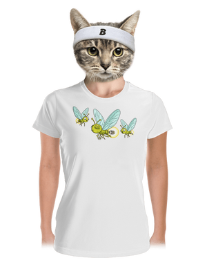 Szentjánosbogár női sportpóló White