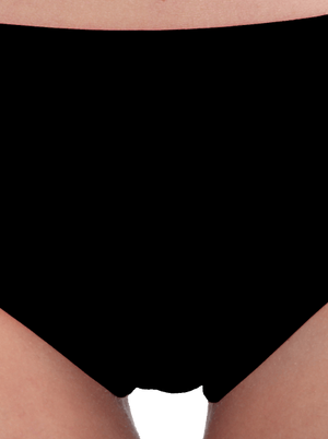 Nyomtatás nélkül női bugyik Black