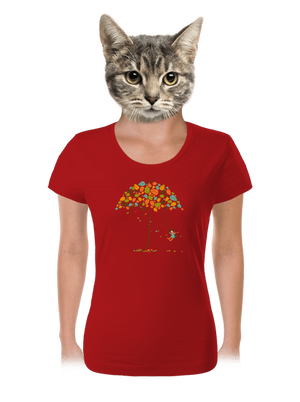 Ősz női póló Red Mal