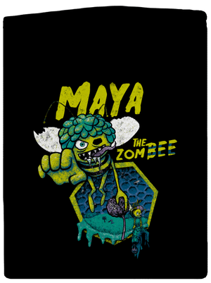 Zombee Maja cipzáras női pulóver Black