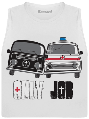 Verseny női bővített trikó White