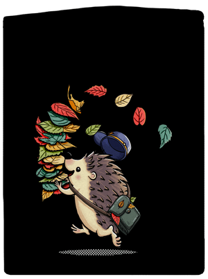 Postás cipzáras női pulóver Black