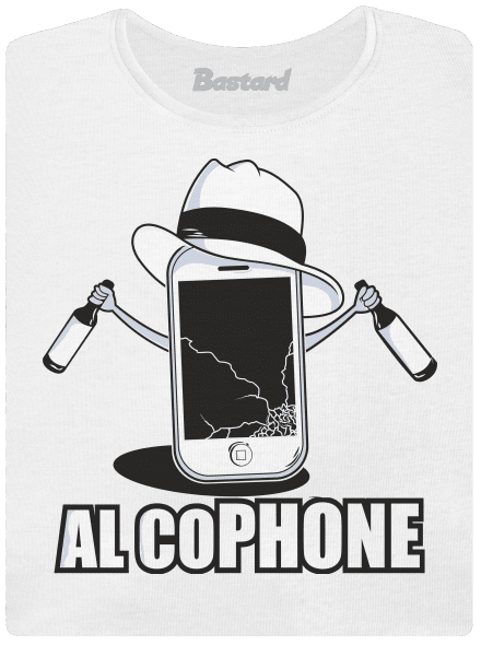 Al Cophone prémium női póló White