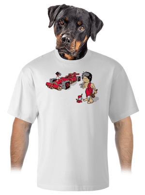 unisex túlméretezett póló