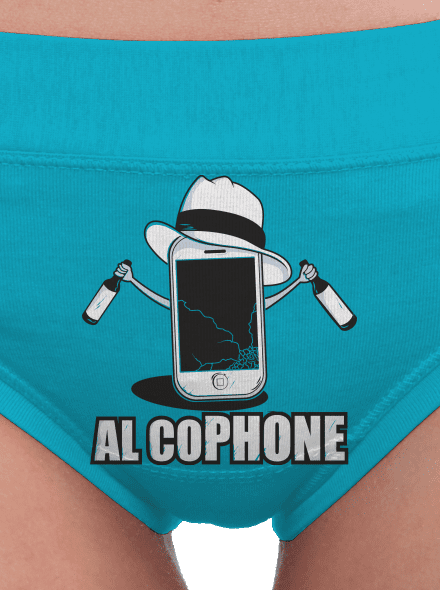 Al Cophone női bugyik Turquoise
