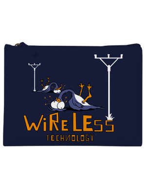 Vezeték nélkül kis táska French Navy