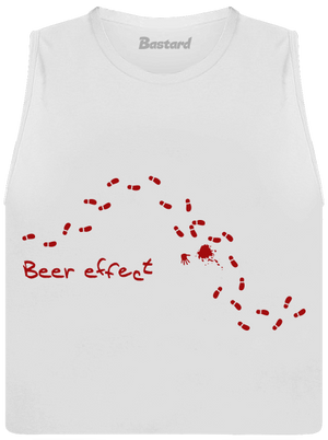 Beer effect női bővített trikó White