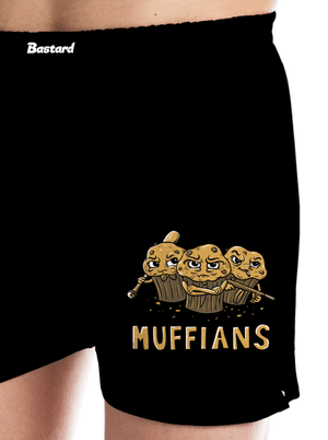 Muffians férfi alsó nadrág Black
