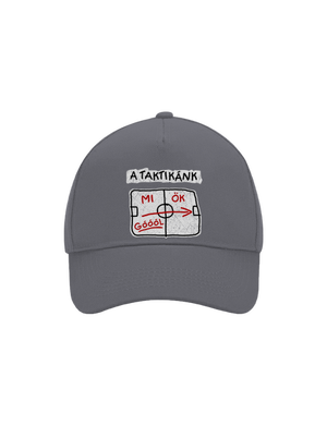 A taktikánk baseballsapka Graphite grey