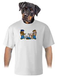 unisex túlméretezett póló