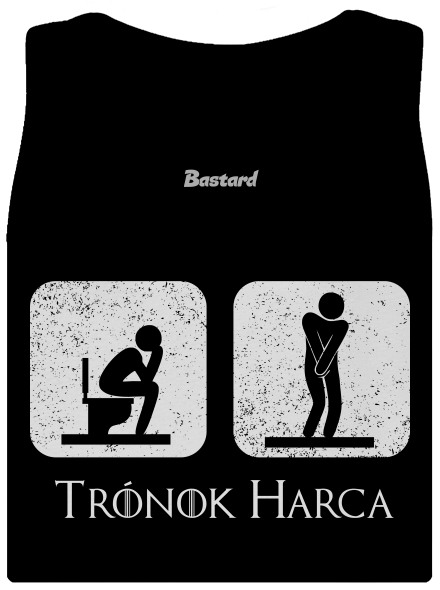 Trónok Harca klasszikus női trikó Black